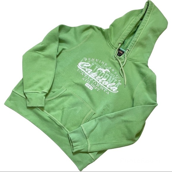 Capitola green hooded sweatshirt XXL - Picture 1 of 7